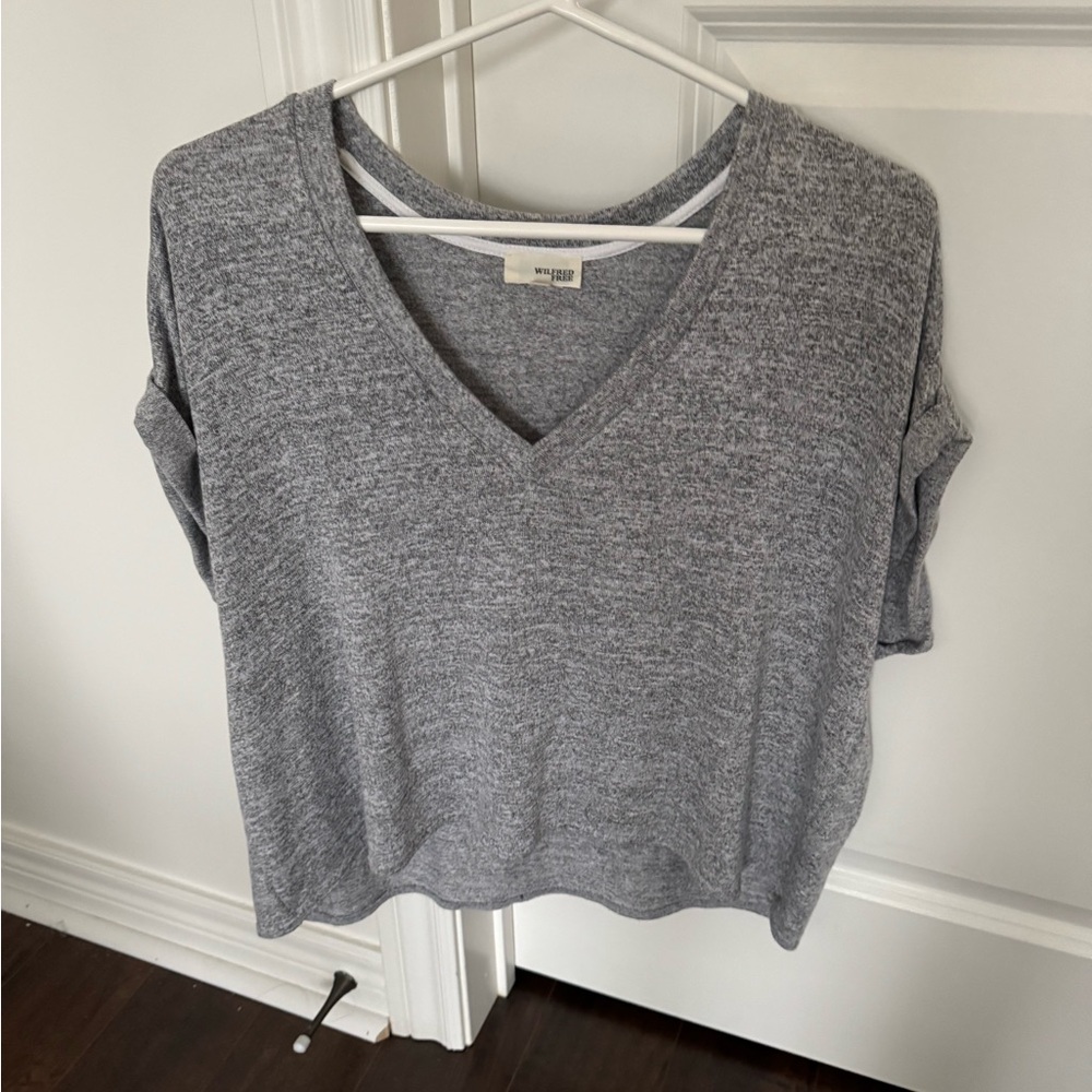 NEW Wilfred Oversized Shirt in Grey